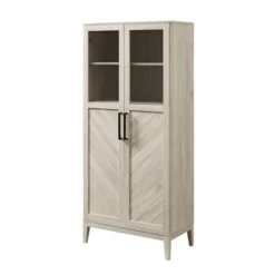 68" Boho Modern Tall Storage Wood Cabinet - Saracina Home -Saracina Home Sales Store GUEST 567f6d5b da6c 4dfe 99f6 a5817a63ab46