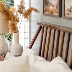 Boho Solid Wood Spindle Platform Bed - Saracina Home 24 Boho Solid Wood Spindle Platform Bed - Saracina Home -Saracina Home Sales Store GUEST 56d06391 618a 4987 81f4 c67d43671300