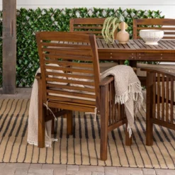 Ravenscroft 5pc Acacia Wood Patio Dining Set - Saracina Home 20 Ravenscroft 5pc Acacia Wood Patio Dining Set - Saracina Home -Saracina Home Sales Store GUEST 57708ee1 9268 42b8 8dd9 1171a30191af