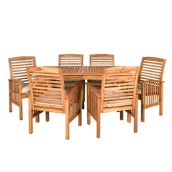 Ravenscroft 7pc Acacia Wood Patio Dining Set - Saracina Home 19 Ravenscroft 7pc Acacia Wood Patio Dining Set - Saracina Home -Saracina Home Sales Store GUEST 5b0f18dd e67c 4799 a791 1bb13d037a18