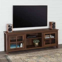 Tasi Glass Door Console TV Stand For TVs Up To 80" - Saracina Home 11 Tasi Glass Door Console TV Stand For TVs Up To 80" - Saracina Home -Saracina Home Sales Store GUEST 5df2eb10 a430 4013 a951 9057a4d84029