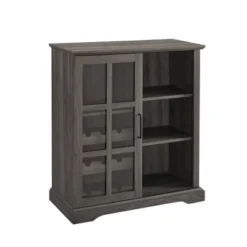 Tavern Modern Transitional Sliding Window Pane Door Bar Cabinet - Saracina Home -Saracina Home Sales Store GUEST 5e34a08c 8179 4bd2 b7db 977a180aed4e