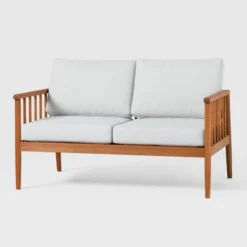 Saracina Home Modern Boho Eucalyptus Spindle Outdoor Bench With Cushions 9 Saracina Home Modern Boho Eucalyptus Spindle Outdoor Bench With Cushions -Saracina Home Sales Store GUEST 5e945d1b 5ec8 45f0 b8ea 7645fc08506b