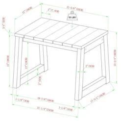 Saracina Home Modern Slatted Rectangle Outdoor Acacia Accent Table 11 Saracina Home Modern Slatted Rectangle Outdoor Acacia Accent Table -Saracina Home Sales Store GUEST 5f12d178 8bd0 4b80 8ea0 cb5e3c7d7163