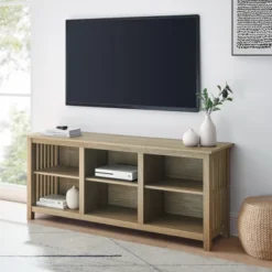 Mission Slatted Media Console TV Stand For TVs Up To 65" - Saracina Home -Saracina Home Sales Store GUEST 5f958c35 6f33 42e1 859a c93b8633dfcf