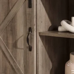 Clarabelle Double Sliding X Barn Door TV Stand For TVs Up To 80" - Saracina Home 26 Clarabelle Double Sliding X Barn Door TV Stand For TVs Up To 80" - Saracina Home -Saracina Home Sales Store GUEST 5ff10700 2a62 4d9e 9e05 6dc0284af12e