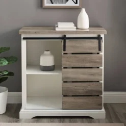 Tertia Modern Transitional Accent Cabinet With Sliding Plank Door - Saracina Home 15 Tertia Modern Transitional Accent Cabinet With Sliding Plank Door - Saracina Home -Saracina Home Sales Store GUEST 60839e3e 938c 4f37 a473 54180beeabf7