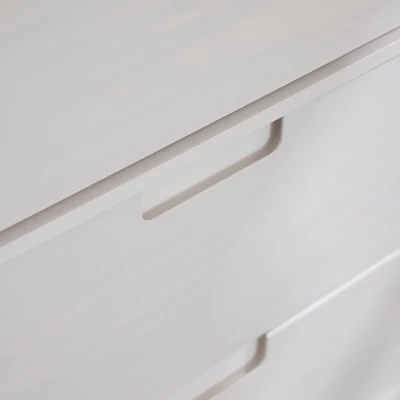 Mid-Century Modern Wood 3 Drawer Dresser - Saracina Home 5 Mid-Century Modern Wood 3 Drawer Dresser - Saracina Home - Image 5