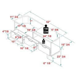 Cara Mid-Century Modern 3 Drawer Corner TV Stand For TVs Up To 58" - Saracina Home 28 Cara Mid-Century Modern 3 Drawer Corner TV Stand For TVs Up To 58" - Saracina Home -Saracina Home Sales Store GUEST 63003f1f 44d7 4165 9d1a 122bd84a0d5d
