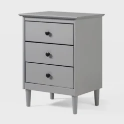 Stiva Classic Mid-Century Modern 3 Drawer Nightstand - Saracina Home -Saracina Home Sales Store GUEST 6616b2bb 5915 4959 a94b 59921dc18992