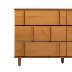 Modern Vertical Accent Solid Wood 6 Drawer Double Dresser - Saracina Home 37 Modern Vertical Accent Solid Wood 6 Drawer Double Dresser - Saracina Home -Saracina Home Sales Store GUEST 6989dea6 239f 4116 9ec7 63d459c73c0c