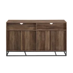 58" 4 Door Contemporary Storage Console Sideboard - Saracina Home -Saracina Home Sales Store GUEST 69b94c38 9b20 4626 8fee 903639929fc2