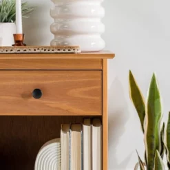 Stiva Classic Mid-Century Modern 1 Drawer Nightstand - Saracina Home -Saracina Home Sales Store GUEST 69f016e9 bca8 4167 8409 ddd6f8ee76e2