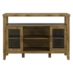 Rustic Transitional Double Door Highboy Buffet - Saracina Home -Saracina Home Sales Store GUEST 70616bee 9544 481f ac90 2b81fb998cdc