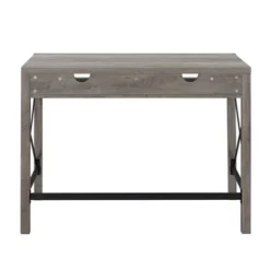 Sophie Modern Farmhouse X Frame Writing Desk With Cubbies Gray Wash - Saracina Home -Saracina Home Sales Store GUEST 72130ca2 6ec8 4744 abc8 372121dbe8d8