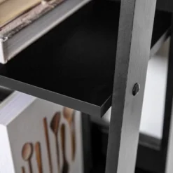 55" Thatcher Transitional Wood 4 Shelf Ladder Bookshelf - Saracina Home -Saracina Home Sales Store GUEST 721380b9 3796 471d bed7 424c40a8261c