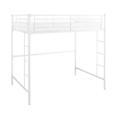 Full Size Metal Platform Loft Bed - Saracina Home 1 Full Size Metal Platform Loft Bed - Saracina Home