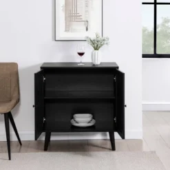 Modern Boho Wood And Rattan 2 Door Accent Cabinet - Saracina Home -Saracina Home Sales Store GUEST 7505220d b0d7 4c90 8f5c 400dda72a7dc