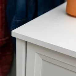 Farmhouse 5 Drawer Grooved Tall Storage Dresser White - Saracina Home -Saracina Home Sales Store GUEST 783880e3 df3c 4411 836e 1e93b5f640cb