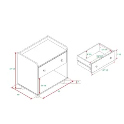 Katie Transitional Tray Top 1 Drawer Solid Wood Nightstand Caramel - Saracina Home 39 Katie Transitional Tray Top 1 Drawer Solid Wood Nightstand Caramel - Saracina Home -Saracina Home Sales Store GUEST 785db332 35f5 446d a3aa c265acc38674