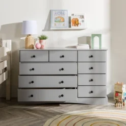 Lauren Classic Transitional 9 Drawer Dresser Storage - Saracina Home -Saracina Home Sales Store GUEST 7c93e92d 26a7 4453 b063 60274060082b