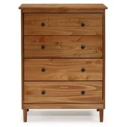 Stiva Classic Mid-Century Modern Vertical 4 Drawer Dresser - Saracina Home -Saracina Home Sales Store GUEST 7d52ef34 1e46 4920 a3a1 34d91177eaef