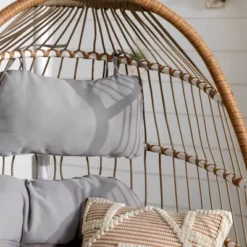 Toluca Hanging Outdoor Boho Egg Chair With Cushion - Saracina Home 16 Toluca Hanging Outdoor Boho Egg Chair With Cushion - Saracina Home -Saracina Home Sales Store GUEST 7eed0518 bad6 4cd1 a650 d634081f74f9