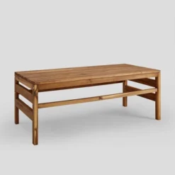 Outdoor Acacia Wood Slatted Coffee Table - Saracina Home -Saracina Home Sales Store GUEST 85734f48 13f0 49a0 aeaa e627a1b92bcf