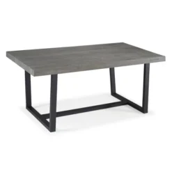72" Modern Farmhouse Solid Wood Distressed Plank Top Dining Table - Saracina Home -Saracina Home Sales Store GUEST 899fc0b6 94fc 4c87 bc9a 1ee592df1e6c