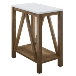 Taylen A Frame Farmhouse Open Storage Side Table - Saracina Home 15 Taylen A Frame Farmhouse Open Storage Side Table - Saracina Home -Saracina Home Sales Store GUEST 8a56e050 18a3 4e19 8714 e5ed52064b38