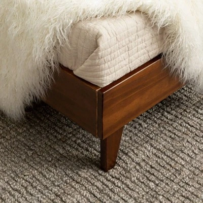 Alice Mid-Century Solid Wood Platform Bed - Saracina Home 2 Alice Mid-Century Solid Wood Platform Bed - Saracina Home - Image 2