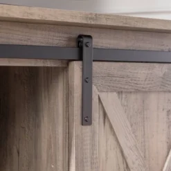 Robinson Rustic Transitional Sliding Barn Door Corner TV Stand For TVs Up To 58" - Saracina Home 23 Robinson Rustic Transitional Sliding Barn Door Corner TV Stand For TVs Up To 58" - Saracina Home -Saracina Home Sales Store GUEST 8b4ef3d8 ea72 4f7b a25c 0f243ac859b0