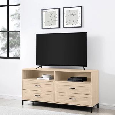 Orin Modern 4 Drawer TV Stand For TVs Up To 60" - Saracina Home 1 Orin Modern 4 Drawer TV Stand For TVs Up To 60" - Saracina Home