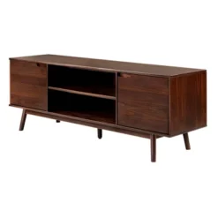 Solid Wood Mid-Century Modern TV Stand For TVs Up To 80" - Saracina Home -Saracina Home Sales Store GUEST 8e79d6b8 8dd2 4a61 a818 5cca332ec6d2