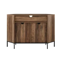 Atticus Modern Farmhouse 2 Door Corner TV Stand For TVs Up To 55" Rustic Oak - Saracina Home 14 Atticus Modern Farmhouse 2 Door Corner TV Stand For TVs Up To 55" Rustic Oak - Saracina Home -Saracina Home Sales Store GUEST 900f6adf 45c0 46b7 af93 6ba1b19d3f99