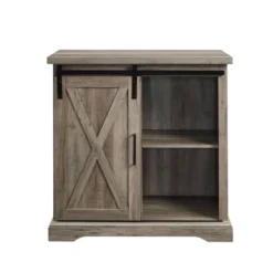 Tertia Industrial Accent Cabinet With Sliding X Barn Door - Saracina Home -Saracina Home Sales Store GUEST 90ae8321 8453 41ff bc8b 20b43723ac4e