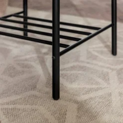 Saybrook Modern Metal And Wood Patio Hexagon Coffee Table - Dark Brown - Saracina Home -Saracina Home Sales Store GUEST 940ebe8b 63fd 4ee7 a052 195a235827c1