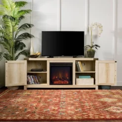 Clarabelle Double Door Farmhouse Electric Fireplace TV Stand For TVs Up To 65" - Saracina Home 13 Clarabelle Double Door Farmhouse Electric Fireplace TV Stand For TVs Up To 65" - Saracina Home -Saracina Home Sales Store GUEST 9ad5d25c 9837 4e55 b4f9 c6207d38f03b