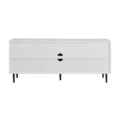 Angelo Modern 2 Door Bookmatch TV Stand For TVs Up To 65" Ash Brown/White - Saracina Home -Saracina Home Sales Store GUEST 9eb56ab1 6613 4459 a0f0 fd2f1edeefbb