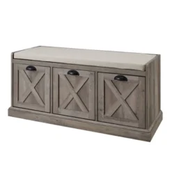 Farmhouse 40" 3 Drawer Storage Bench With Cushion - Saracina Home 18 Farmhouse 40" 3 Drawer Storage Bench With Cushion - Saracina Home -Saracina Home Sales Store GUEST a06a3999 9ea1 49c2 a26a d2bdec9f883f