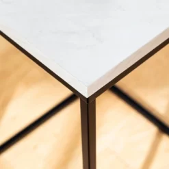 Owen Urban Open Box Frame Side Table Faux White Marble - Saracina Home 12 Owen Urban Open Box Frame Side Table Faux White Marble - Saracina Home -Saracina Home Sales Store GUEST a18d237f 6d41 471e 8f0b cc124916a1b8