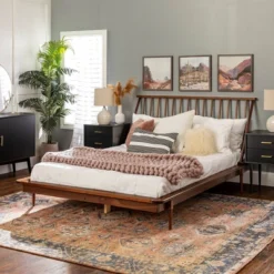 Boho Solid Wood Spindle Platform Bed - Saracina Home 28 Boho Solid Wood Spindle Platform Bed - Saracina Home -Saracina Home Sales Store GUEST a59e04b0 9472 44a4 aa47 43be053d19eb