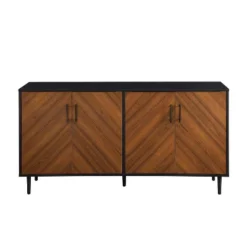 Angelo Modern Bookmatch 4 Door Sideboard - Saracina Home -Saracina Home Sales Store GUEST a647d701 ef2e 4119 bbbb ba87ce734b57