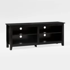 Transitional 4 Cubby Wood Open Storage TV Stand For TVs Up To 65"- Saracina Home 26 Transitional 4 Cubby Wood Open Storage TV Stand For TVs Up To 65"- Saracina Home -Saracina Home Sales Store GUEST a6e3a24c 5f9e 443a b207 9469bc1cee89