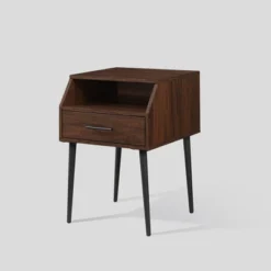Modern 1 Drawer Angled Side Table - Saracina Home -Saracina Home Sales Store GUEST a6f81268 121a 4c90 8210 8fa356ee1344