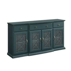 Selma Transitional 3 Tiered Ornate Fretwork Door Sideboard - Saracina Home -Saracina Home Sales Store GUEST a805ffd1 b690 4ffe 9d92 5dadc7236258