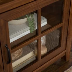 Tasi Transitional Farmhouse Glass Window Pane Door With Electric Fireplace TV Stand For TVs Up To 80" - Saracina Home -Saracina Home Sales Store GUEST a8ad83f5 d62d 4bb1 8f47 7df8dbeb4efd