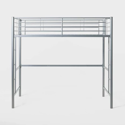 Twin Size Metal Platform Loft Bed - Saracina Home 2 Twin Size Metal Platform Loft Bed - Saracina Home - Image 2