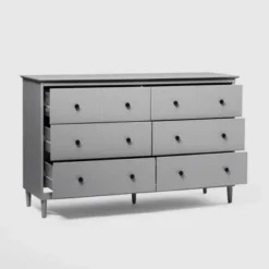 Stiva Classic Mid-Century Modern Horizontal 6 Drawer Dresser - Saracina Home -Saracina Home Sales Store GUEST ab27ae63 eb40 4a84 a28a ef6f50069d2d