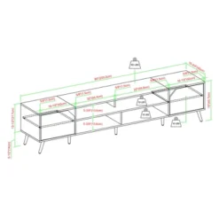 Mid-Century Modern Wide Storage TV Stand For TVs Up To 90" - Saracina Home 19 Mid-Century Modern Wide Storage TV Stand For TVs Up To 90" - Saracina Home -Saracina Home Sales Store GUEST ab849d12 16de 4623 8ed9 7b3fa2bb7fe4